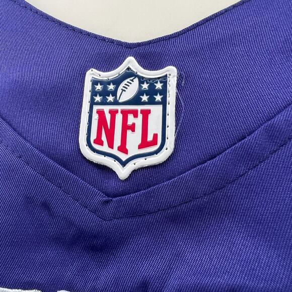 Nike Purple NFL Baltimore Ravens Ray Lewis #52 Home Football Jersey Mens XL - Picture 2 of 7